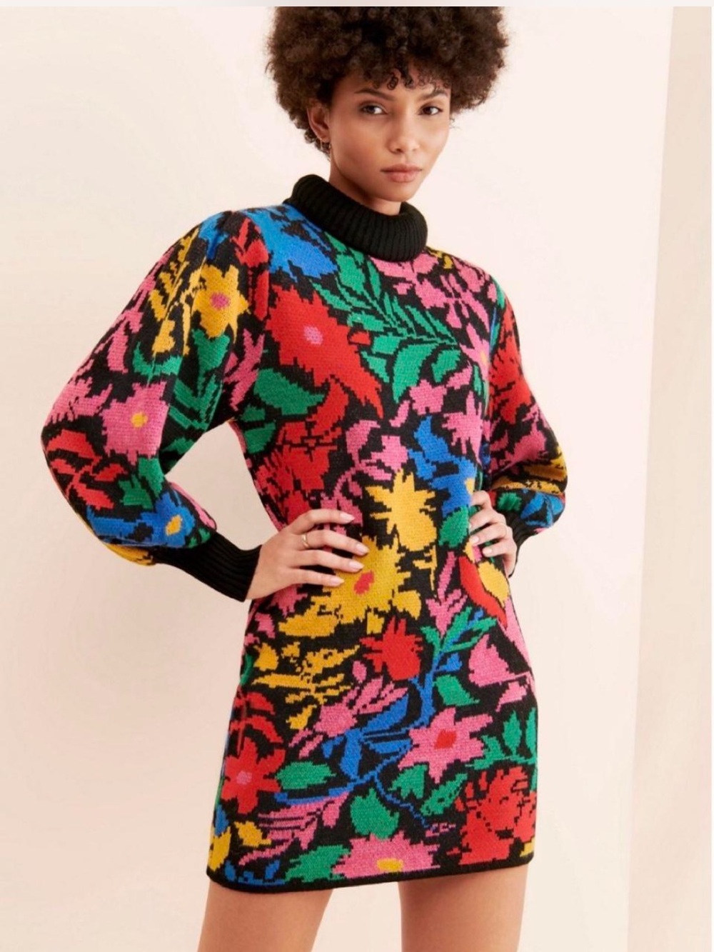 Anthropologie Farm Rio Tropical Garden Swester Dress Small